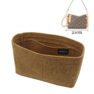 SAMORGA Bag Organizer for Louis Vuitton Side Trunk in Dune (Beige)